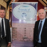 Aidan Doyle (Sligo Chamber of Commerce and Gerry Mc Manus (Chairman, Friends of SUH). Rose Leyden and Eileen Mc Sharry